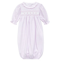 Julia Smocked Gown - Pink