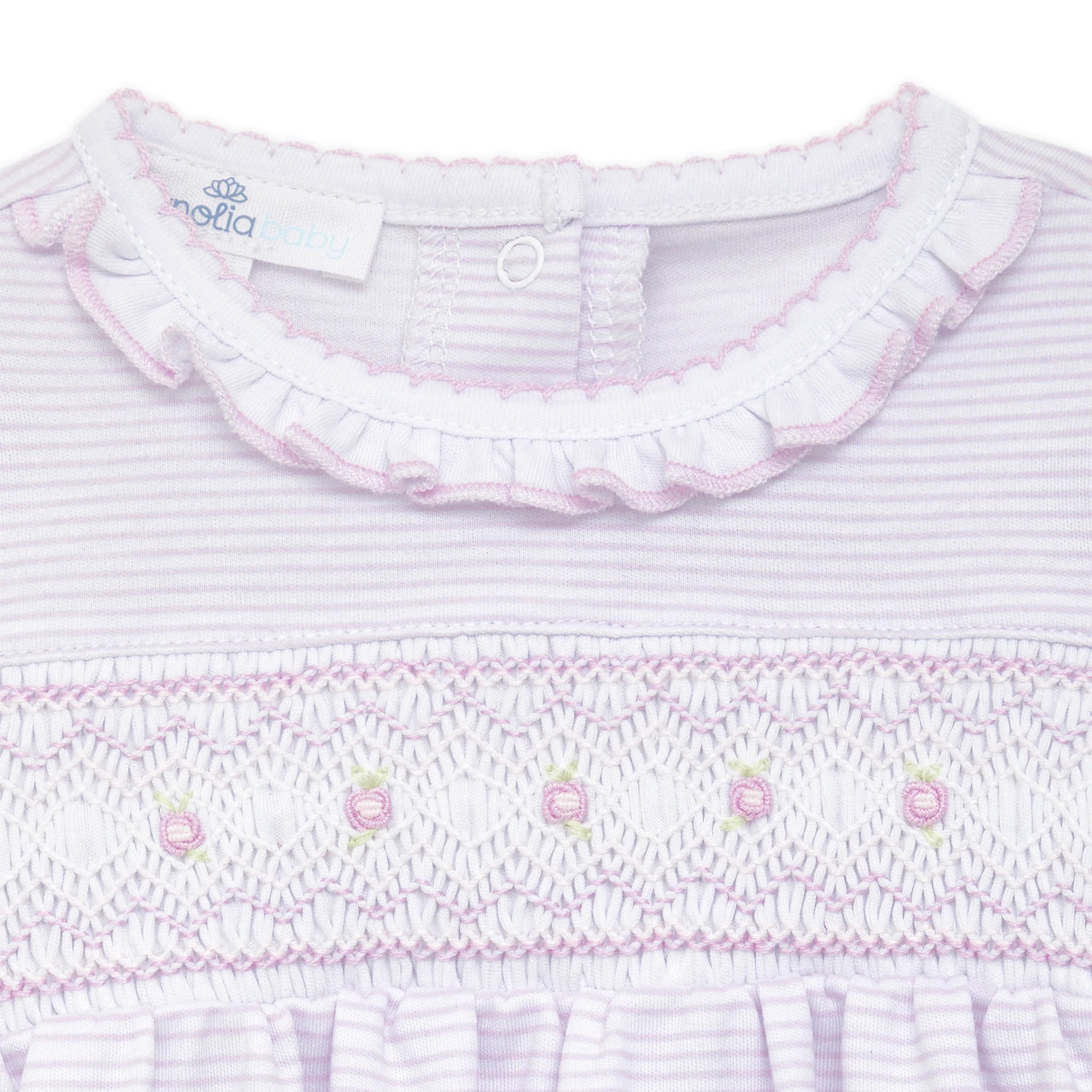 Julia Smocked Gown - Pink