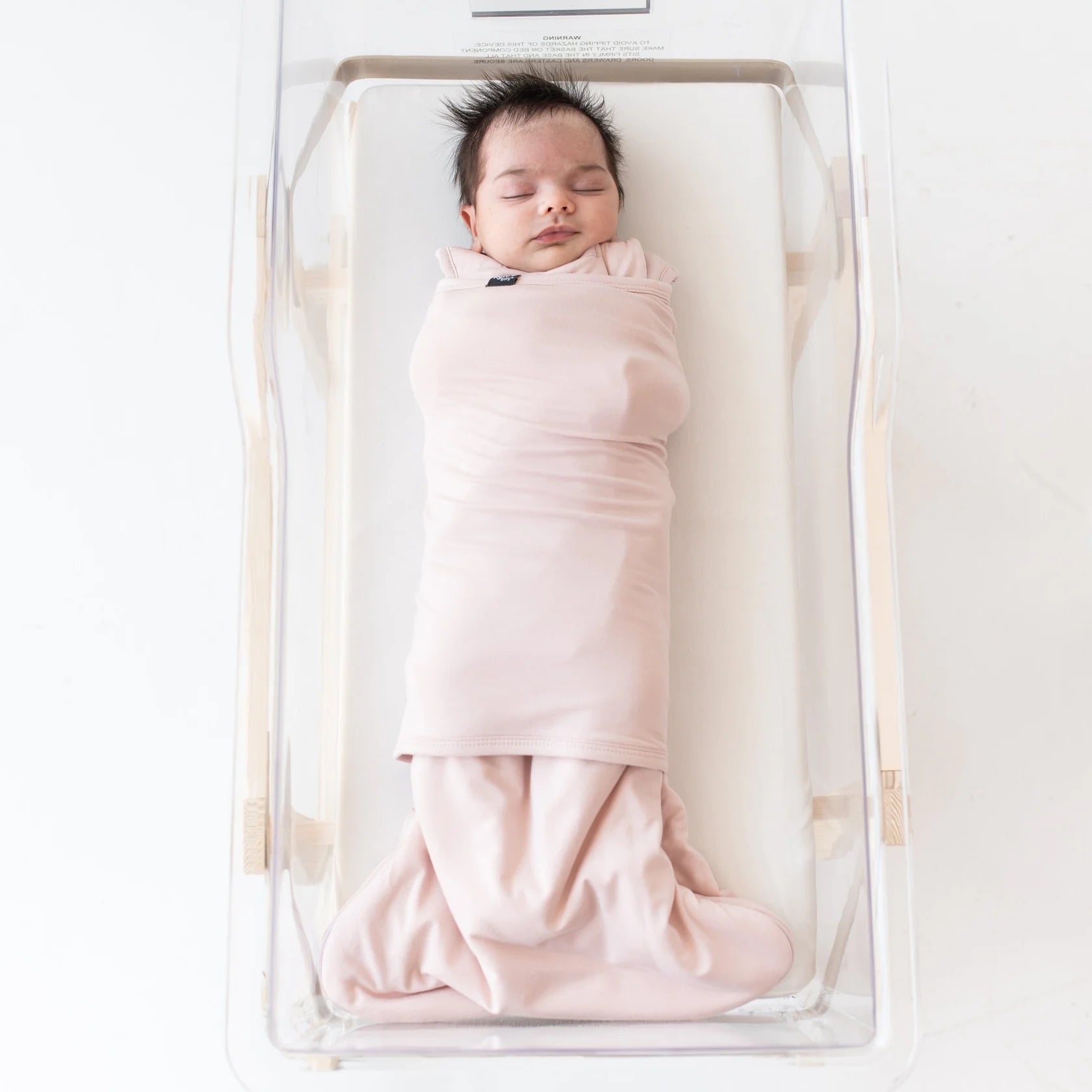 Sleep Bag Swaddler in Blush 1.0 TOG