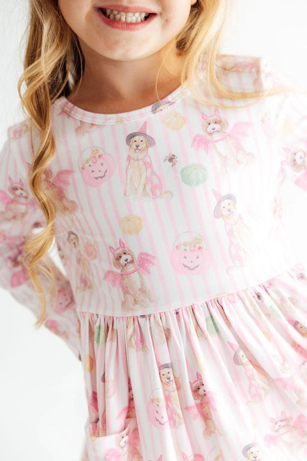 Pawsitively Spooky Pocket Twirl Dress