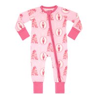 Wrapped in Bows Zipper Romper