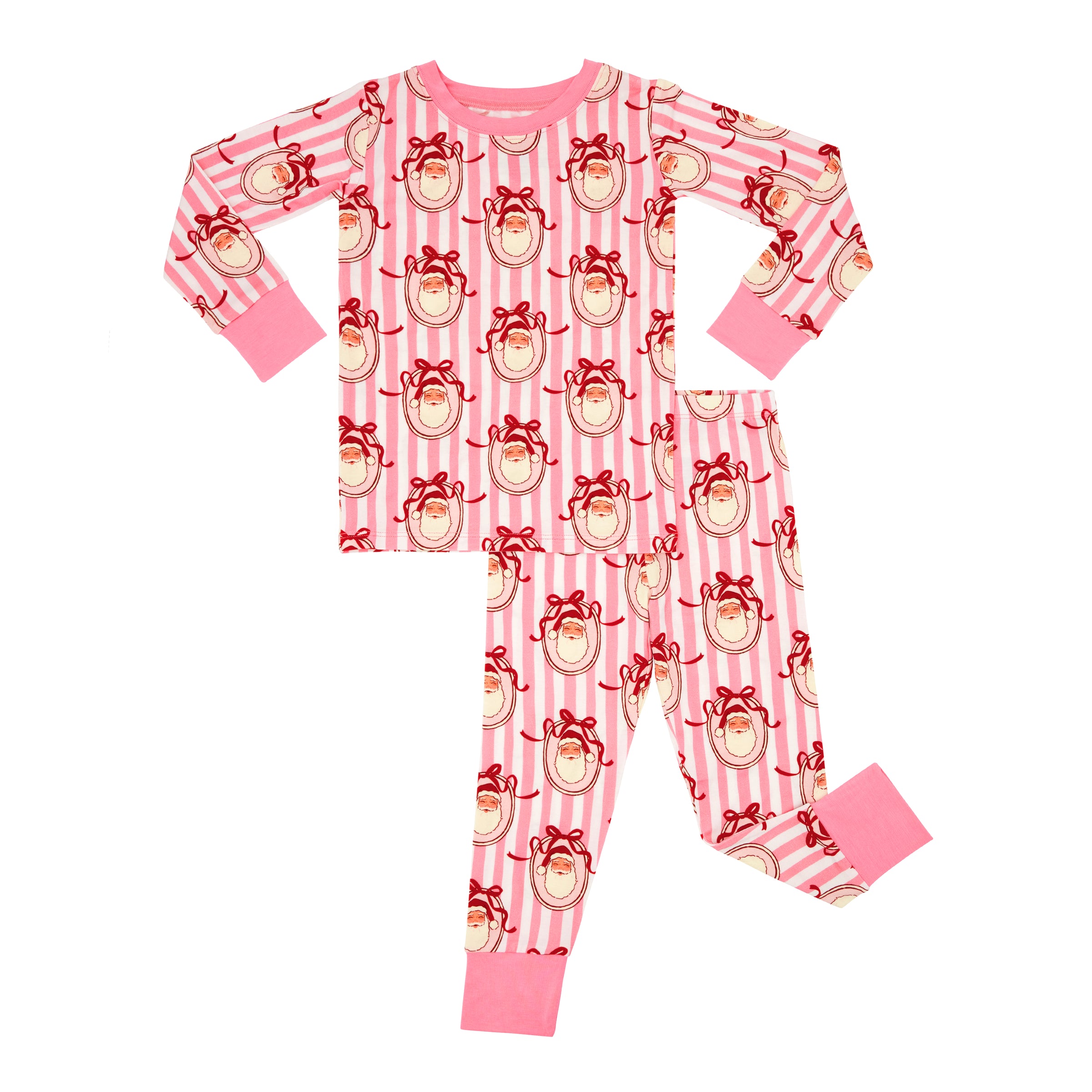 Pink Santa Claus Lane Two Piece Set