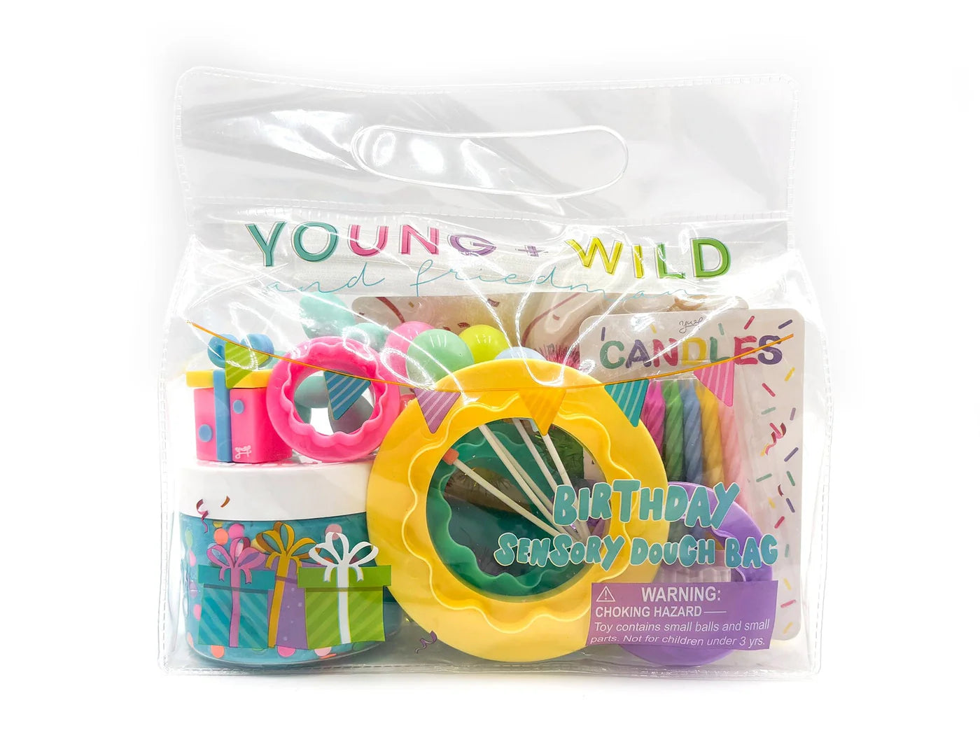 Sensory Dough Bag - Birthday
