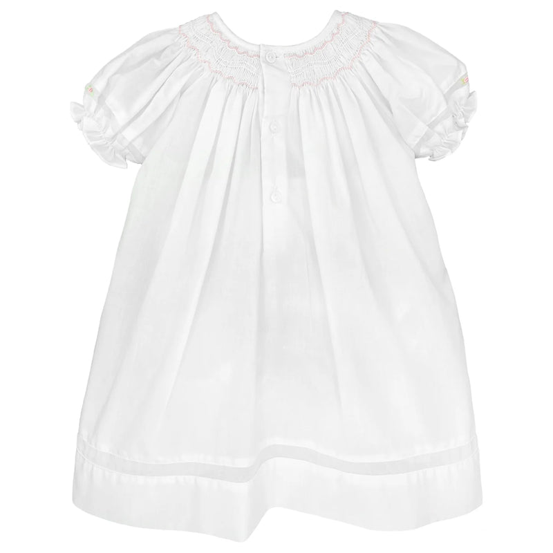 Petit Ami Smocked Daygown with Voile Insert