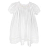 Petit Ami Smocked Daygown with Voile Insert