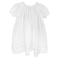 Petit Ami Smocked Daygown with Voile Insert