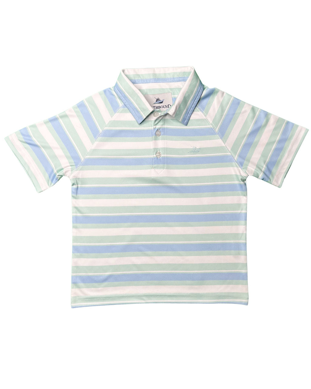 Blue Bell / Dusty Aqua Polo