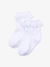 3-Pack Ruffle Lace Ankle Socks