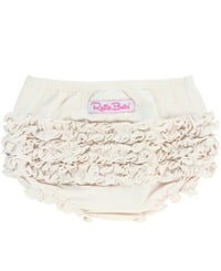 Off-White Ivory Knit Rufflebutts Bloomer