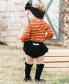 Black Knit Rufflebutts Bloomer