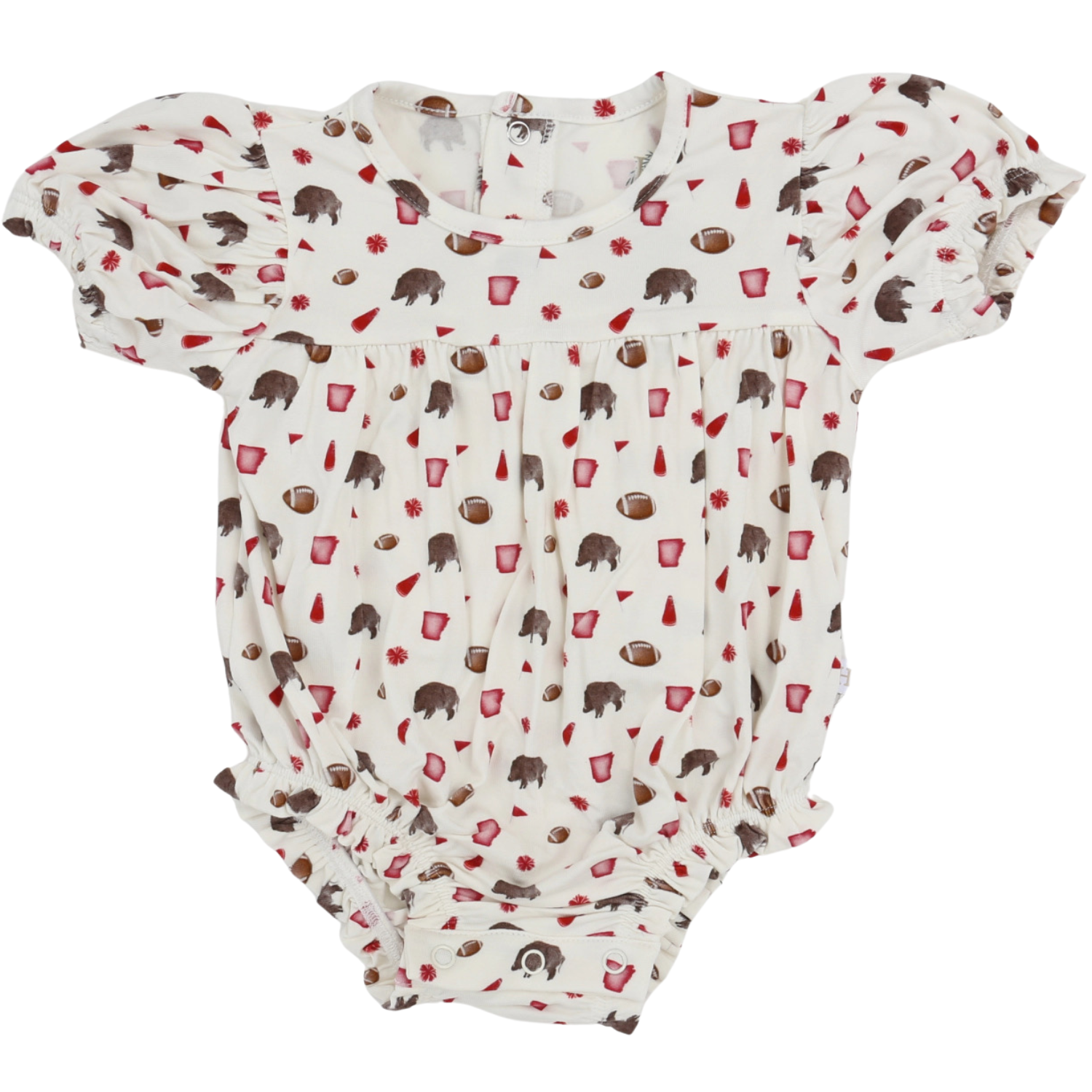 Girls Razorback Pom Bamboo Bubble