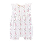 Soft Roses Ruffle Romper