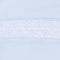 Walker’s Classics Smocked Playsuit in Light Blue